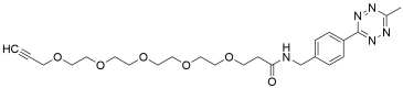 Methyltetrazine-amido-PEG5-alkyne