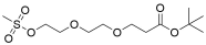 Ms-PEG2-t-butyl ester