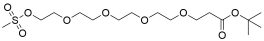 Ms-PEG4-t-butyl ester