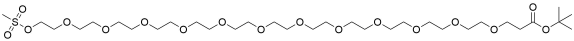 Ms-PEG13-t butyl ester