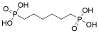 Hexane-1,6-diyldiphosphonic acid