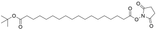 t-butyl-octadecanedioate-NHS ester