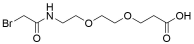 Bromoacetamido-PEG2-acid