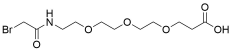 Bromoacetamido-PEG3-acid