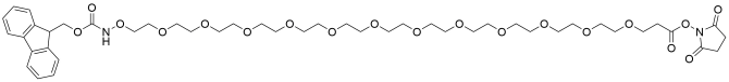 Fmoc-aminooxy-PEG12-NHS ester
