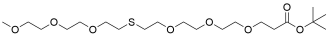 m-PEG3-S-PEG3-t-butyl ester