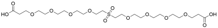 Acid-PEG4-Sulfone-PEG4-acid