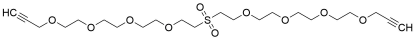 Propargyl-PEG3-Sulfone-PEG3-propargyl