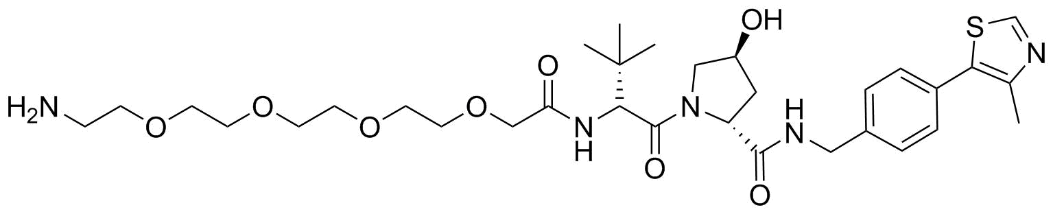 (S,R. S)-AHPC-PEG4-amine hydrochloride salt