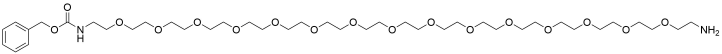 Cbz-N-amido-PEG15-amine