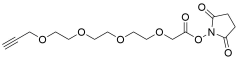 Propargyl-PEG4-CH2CO2-NHS