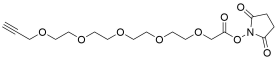 Propargyl-PEG5-CH2CO2-NHS