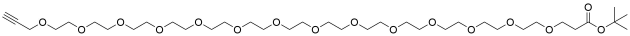 Propargyl-PEG14-t-butyl ester