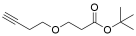 Alkyne-ethyl-PEG1-t-Butyl ester