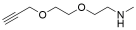 Propargyl-PEG2-methylamine