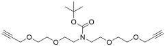 N-Boc-N-bis(PEG2-propargyl)