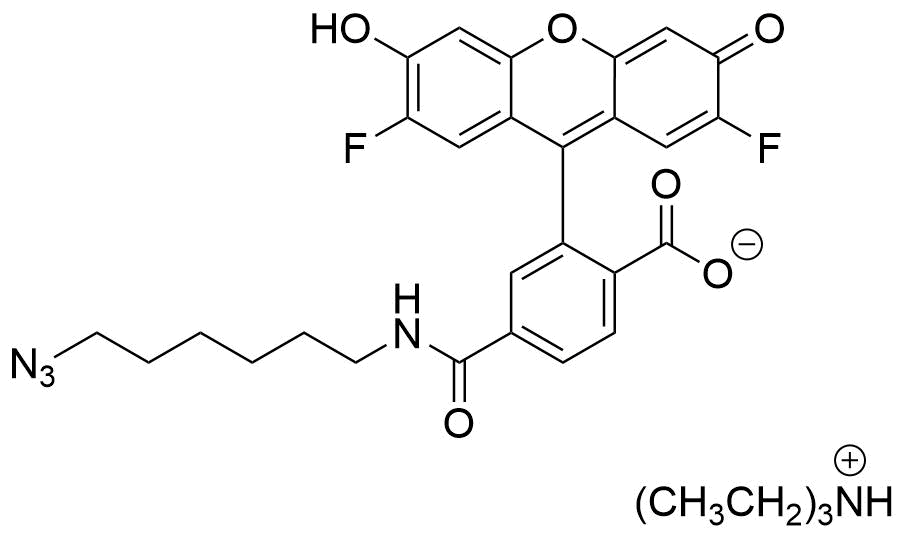 Difluorocarboxyfluorescein Azide, 6-isomer