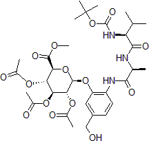 BocNH-Val-Ala-D-glucuronic acid methyl ester