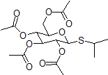 1-(isopropylthio)-2,3,4,6-tetra-o-Ac-beta-D-Glucosylpyranose