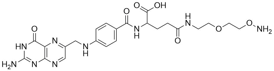 Folate-PEG1-oxyamine