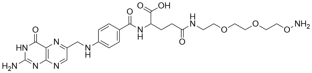 Folate-PEG2-oxyamine