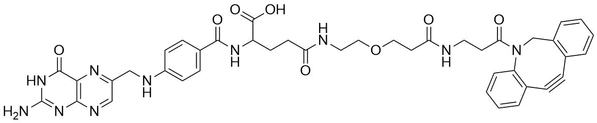 Folate-PEG1 DBCO amide