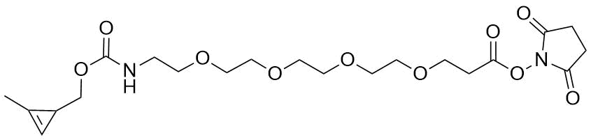 Methylcyclopropene-PEG4-NHS ester