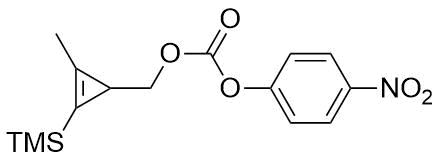 (TMS-methylcyclopropenyl)methyl 4-nitrophenyl carbonate