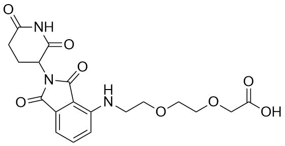 Pomalidomide-PEG2-CH2COOH