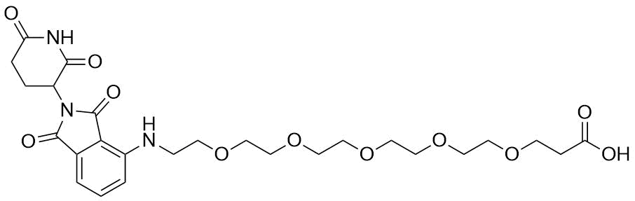 Pomalidomide-PEG5-Acid