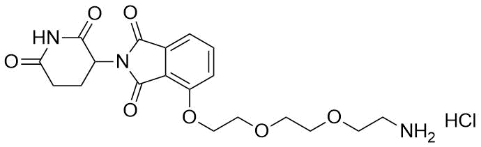 Thalidomide-O-PEG2-Amine HCl salt