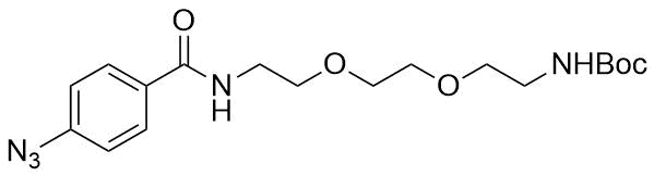 4-Azidobenzoylamino-PEG2-NHBoc