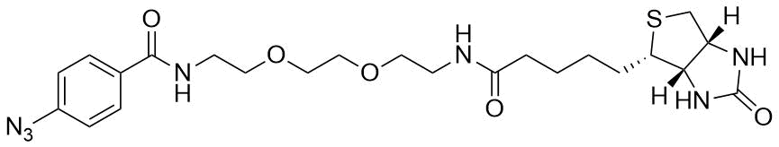 4-Azidobenzoylamino-PEG2-Biotin