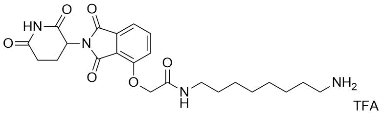 Thalidomide-O-amido-C8-amine TFA salt