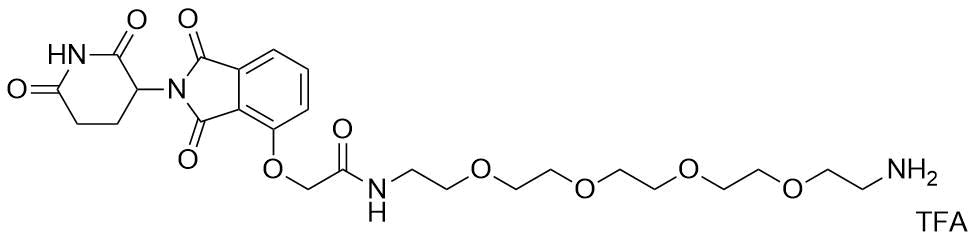 Thalidomide-O-amido-PEG4-amine TFA salt