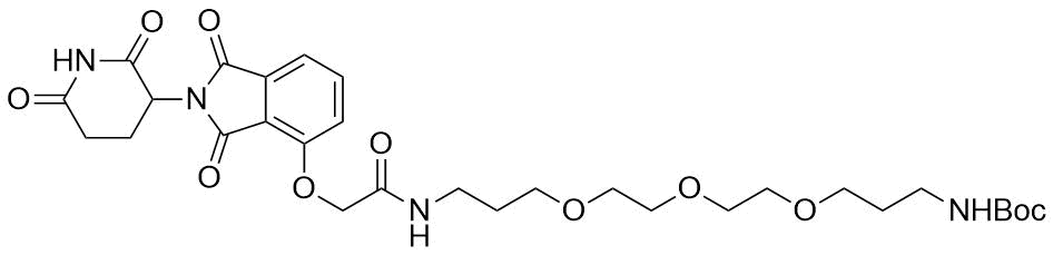 Thalidomide-O-amido-propoxy-PEG2-C3-NHBoc