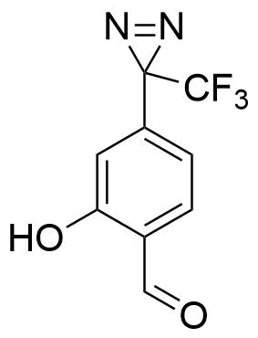 4-(3-(Trifluoromethyl)-3H-diazirin-3-yl)-2-hydroxybenzaldehyde