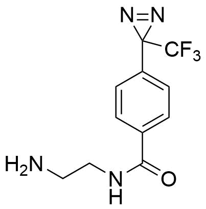 N-(2-Aminoethyl)-4-[3-(trifluoromethyl)-3H-diazin-3-yl]benzamide