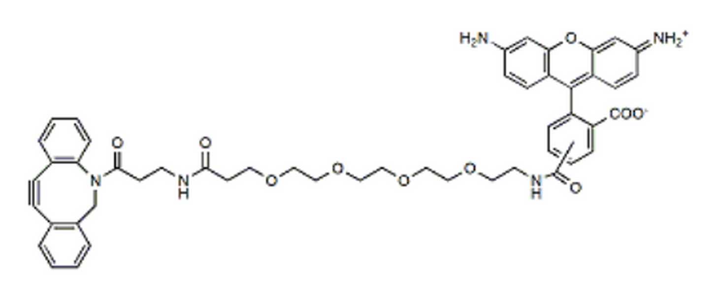 Carboxyrhodamine 110-PEG4-DBCO