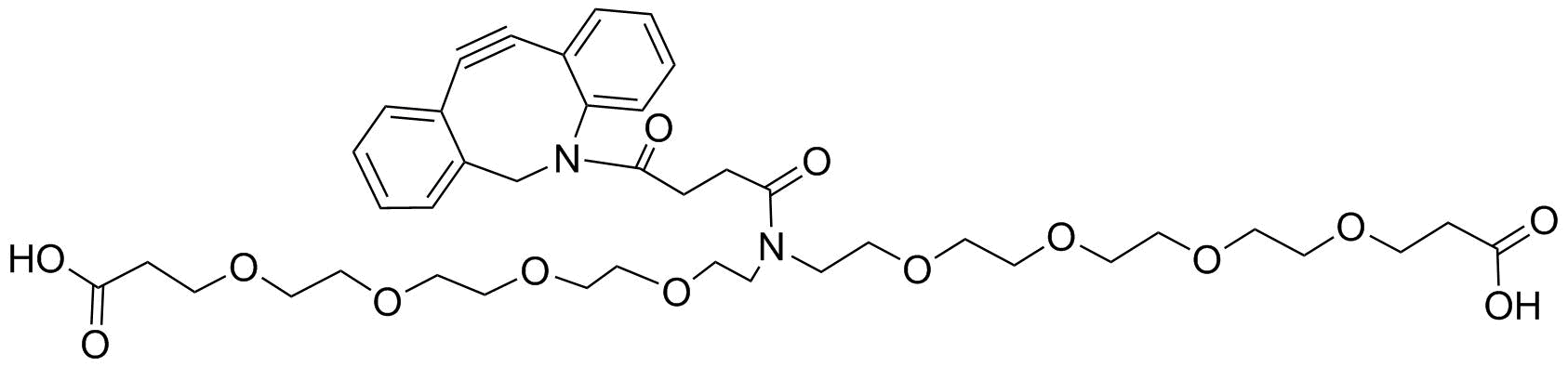 DBCO-N-bis(PEG4-acid)