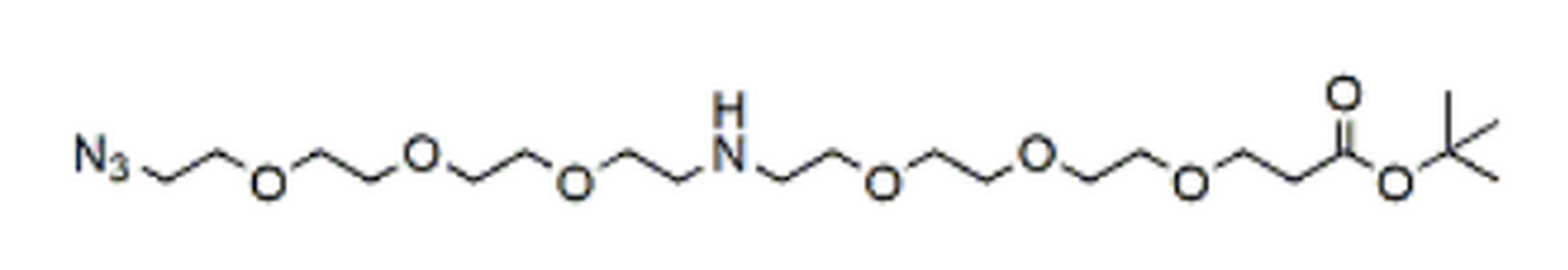 N-(Azido-PEG3)-NH-PEG3-t-butyl ester
