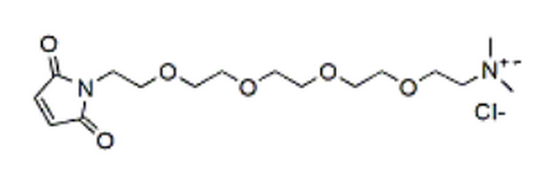 Mal-PEG4-trimethylammonium chloride