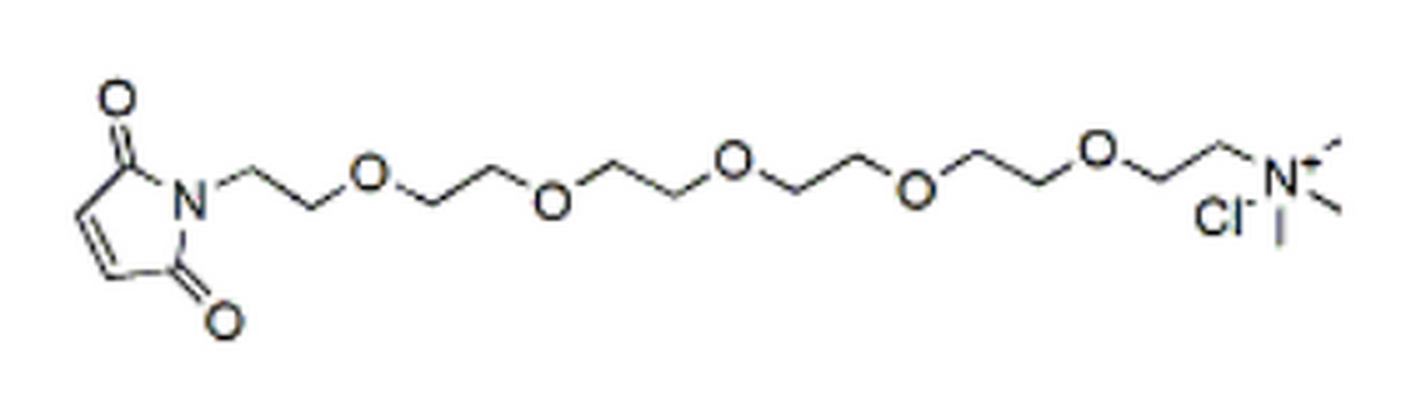 Mal-PEG5-trimethylammonium chloride