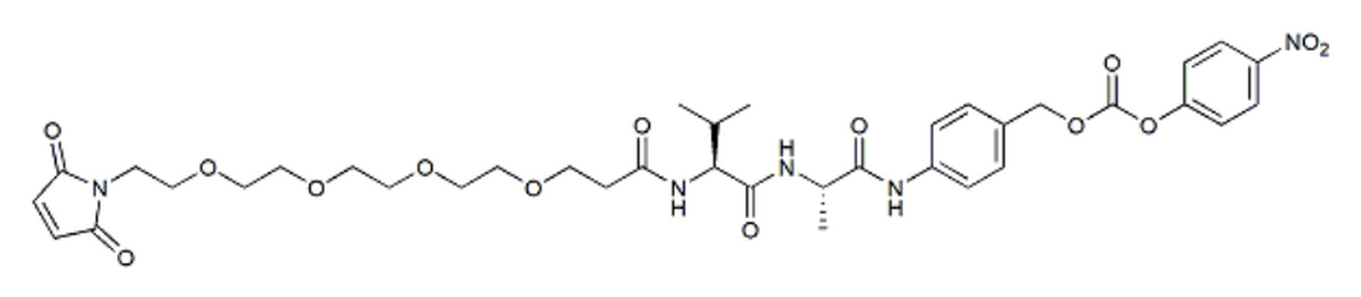 Mal-PEG4-Val-Ala-PAB-PNP