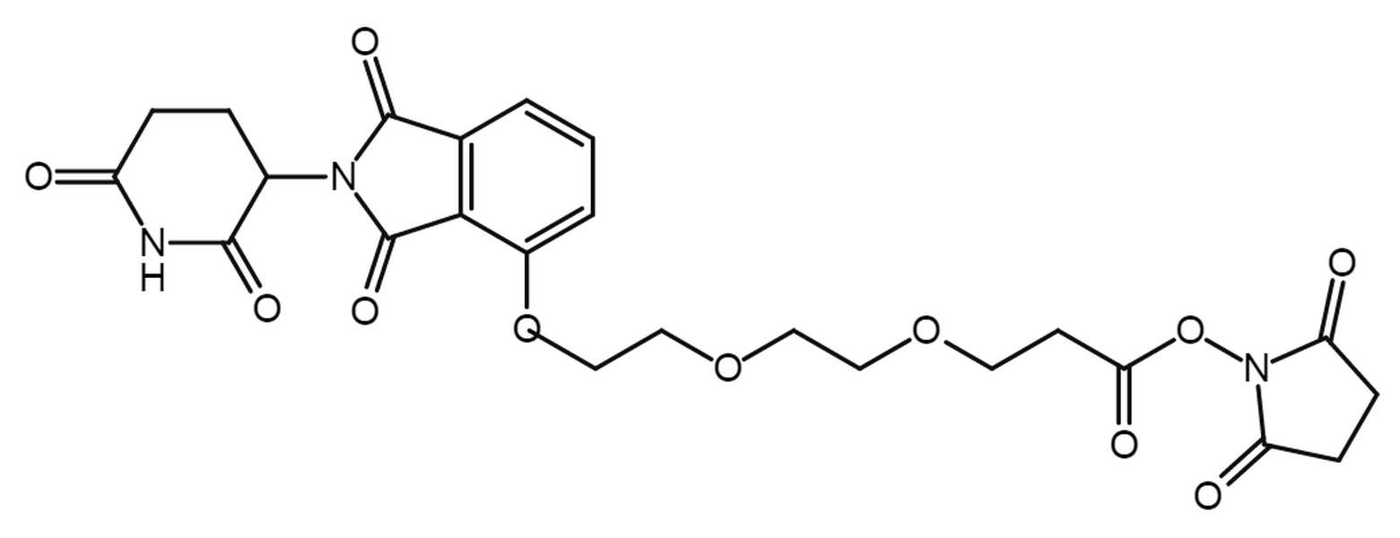 Thalidomide-O-PEG2-NHS ester