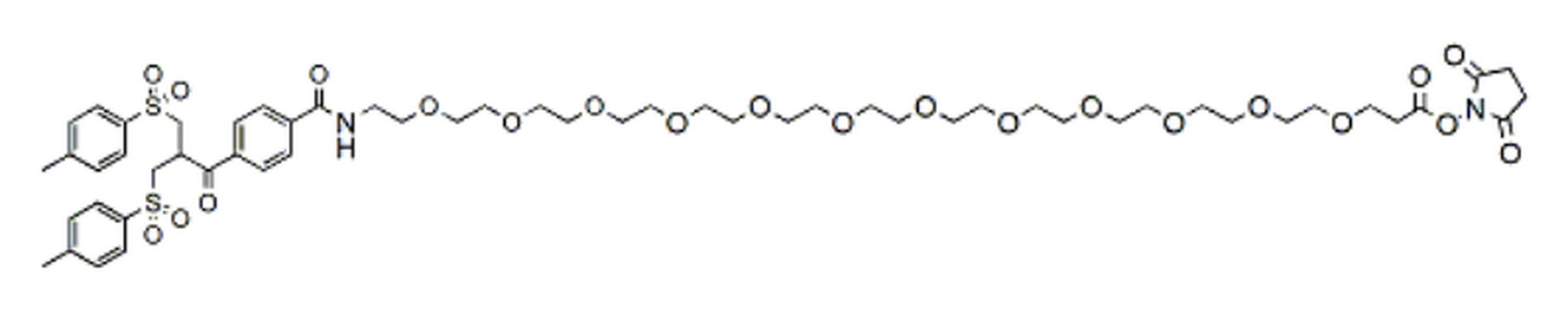 Bis-sulfone-PEG12-NHS Ester