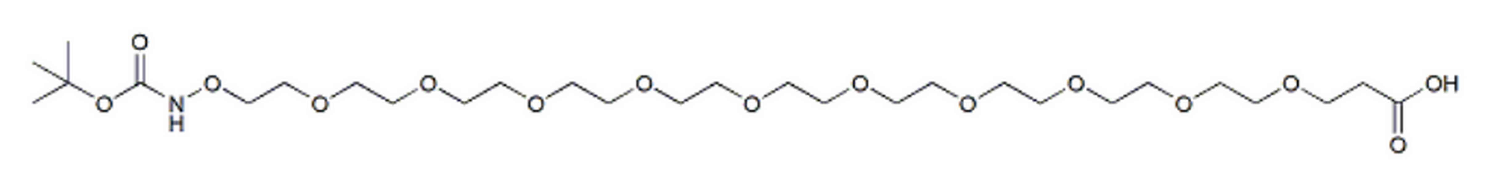 t-Boc-Aminooxy-PEG10-acid