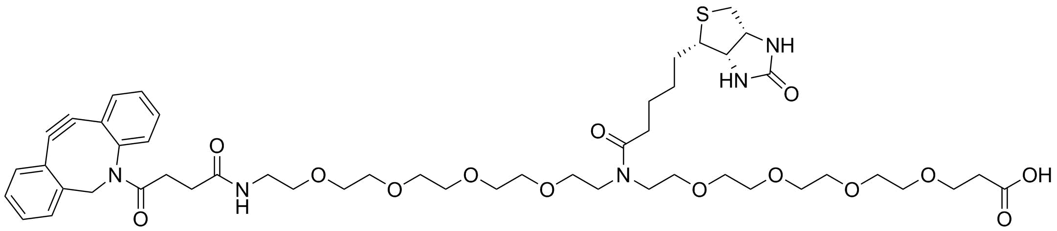 N-(DBCO-PEG4)-N-Biotin-PEG4-acid