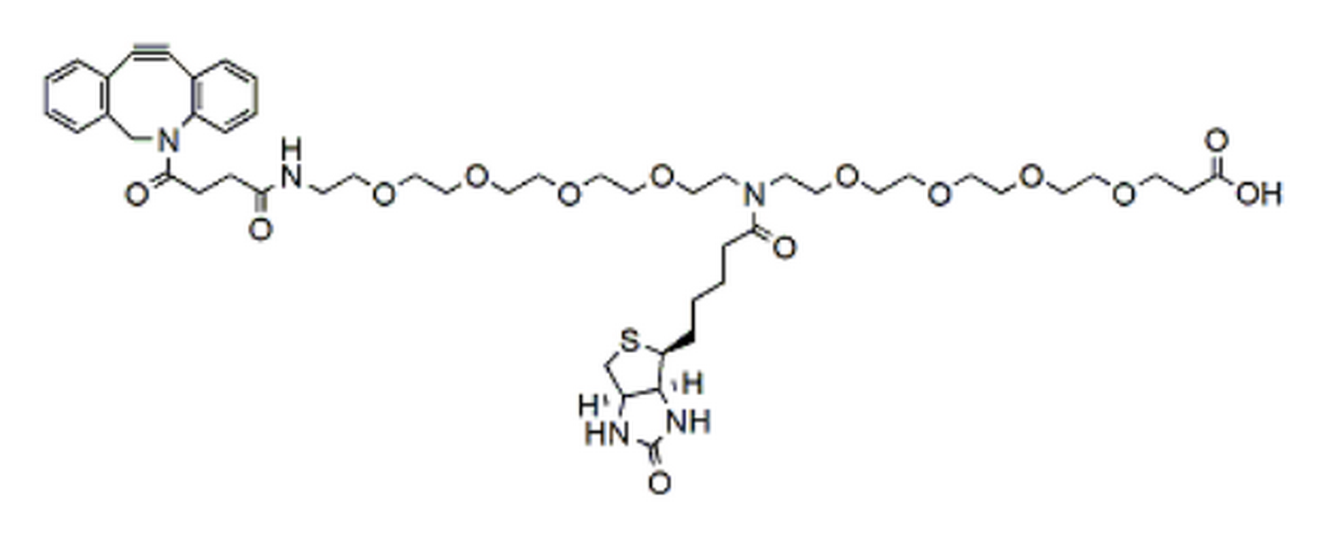 N-(DBCO-PEG4)-N-Biotin-PEG4-acid