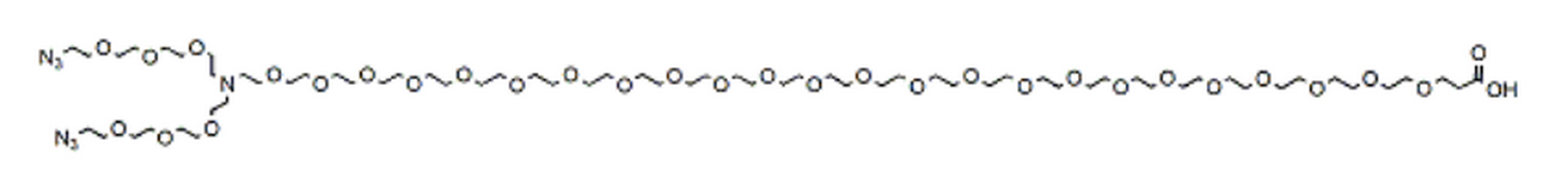 N-(acid-PEG24)-N-bis(PEG3-azide)